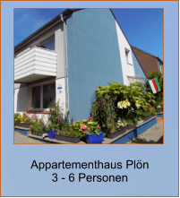 Appartementhaus Plön 3 - 6 Personen