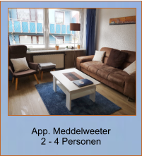 App. Meddelweeter 2 - 4 Personen