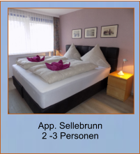 App. Sellebrunn 2 -3 Personen