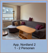 App. Nordland 2 1 - 2 Personen